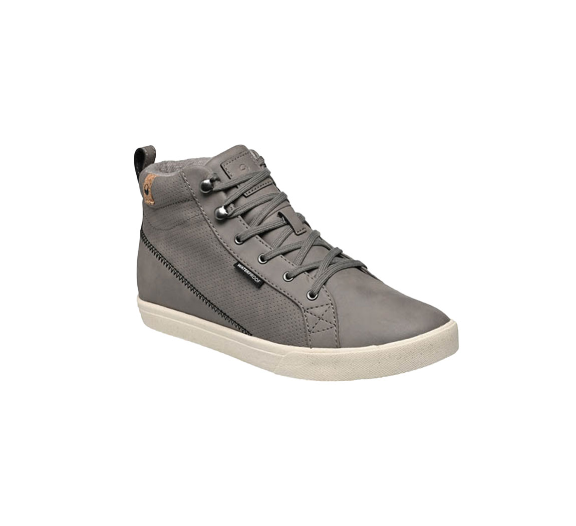 chaussure montante grise femme vegan Wanaka WP Dark Grey