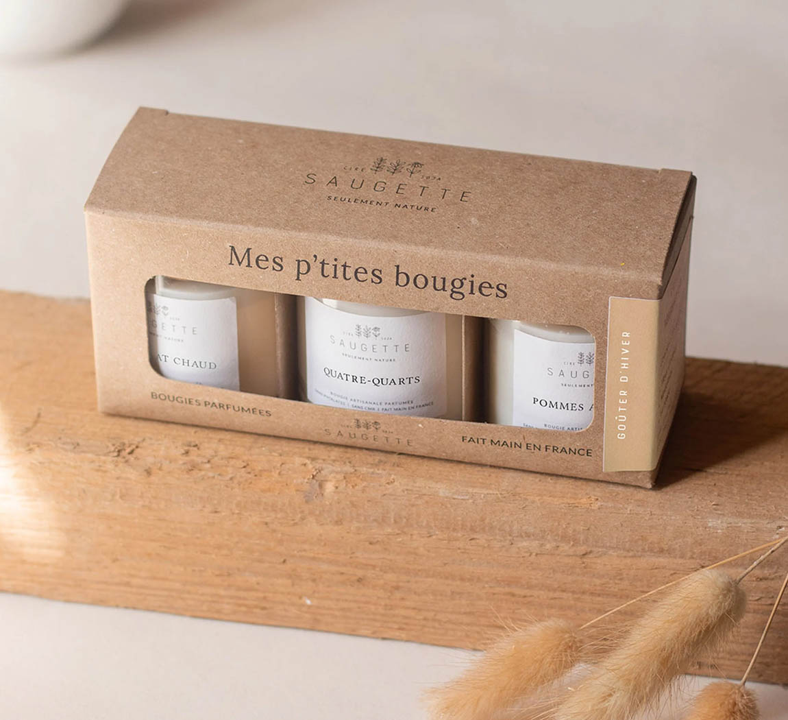 Bougies Coffret Goûter d'hiver