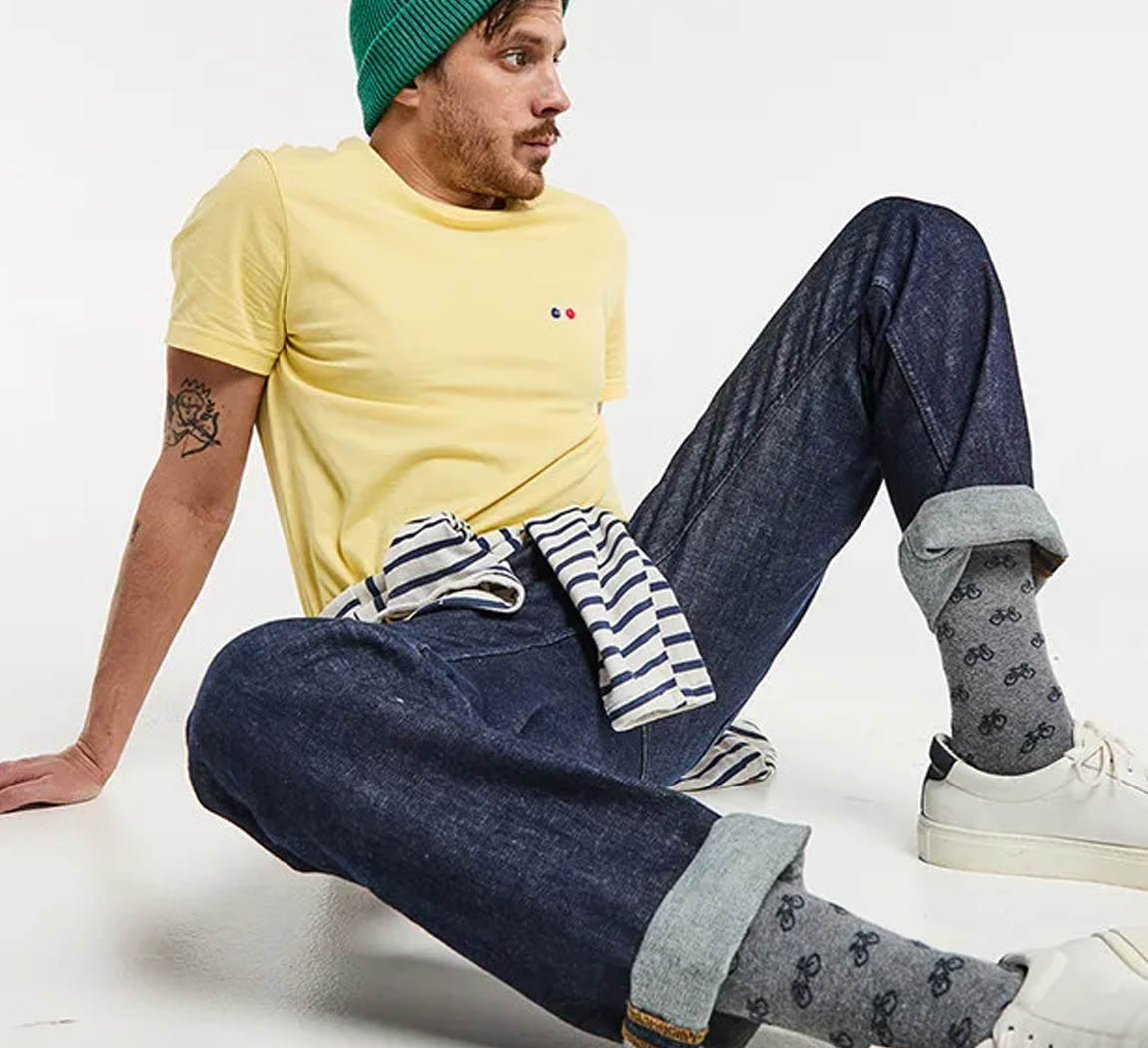 t shirt homme made in france T shirt Barthelemy Vélo