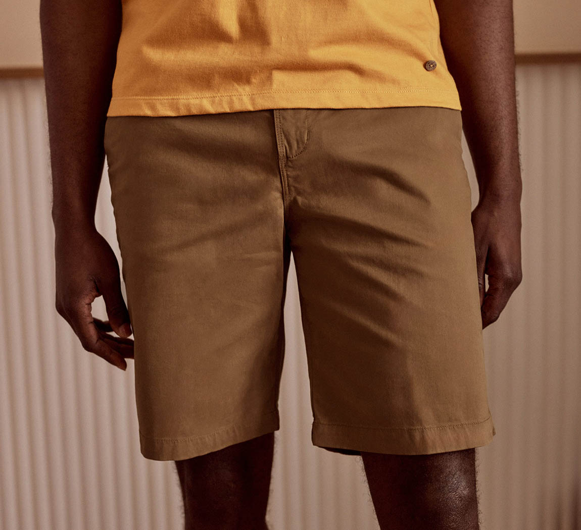 bermudas homme été beige saulieu regular faguo Bermuda Saulieu Regular