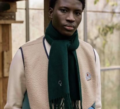 Echarpe En Laine & Cachemire